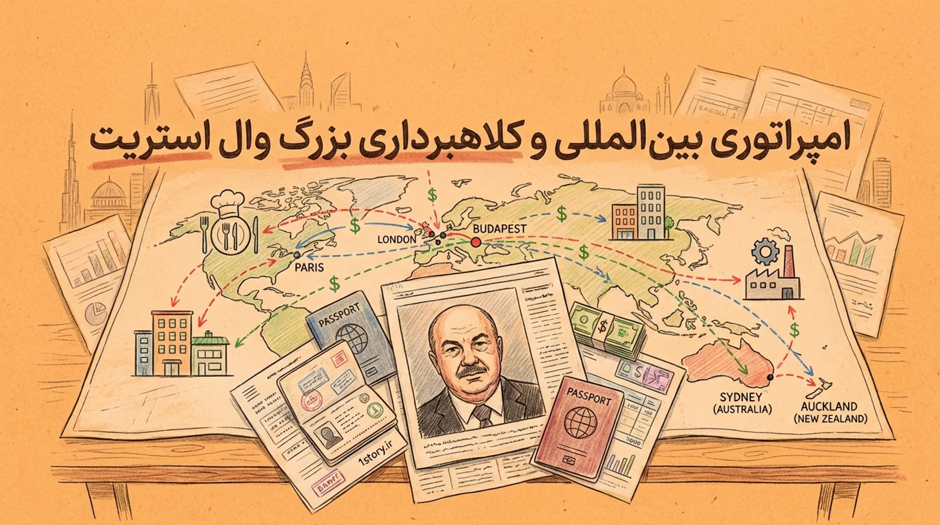 عکس کلاهبرداری بزرگ وال استریت