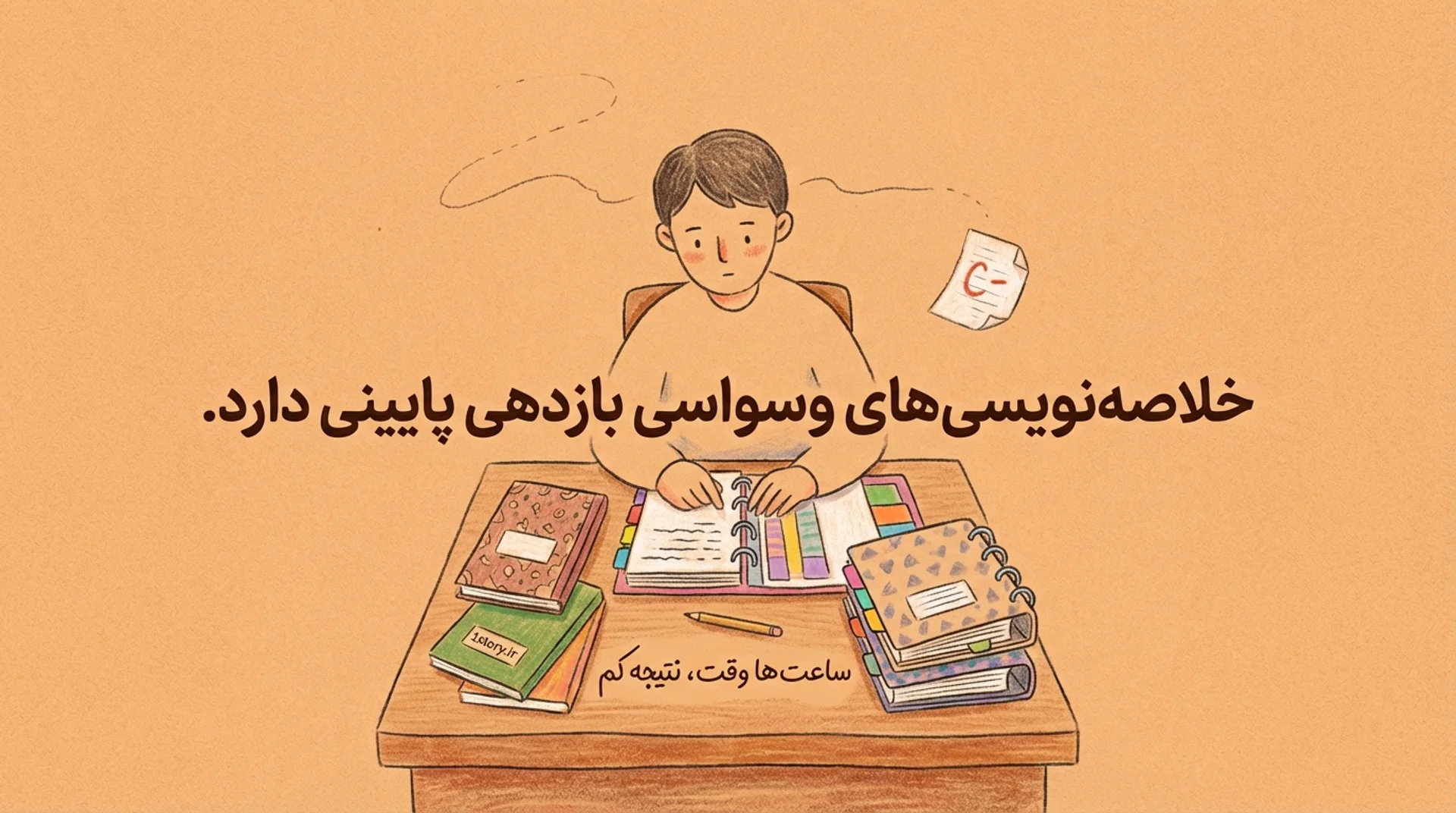 عکس خلاصه‌نویسی‌های وسواسی