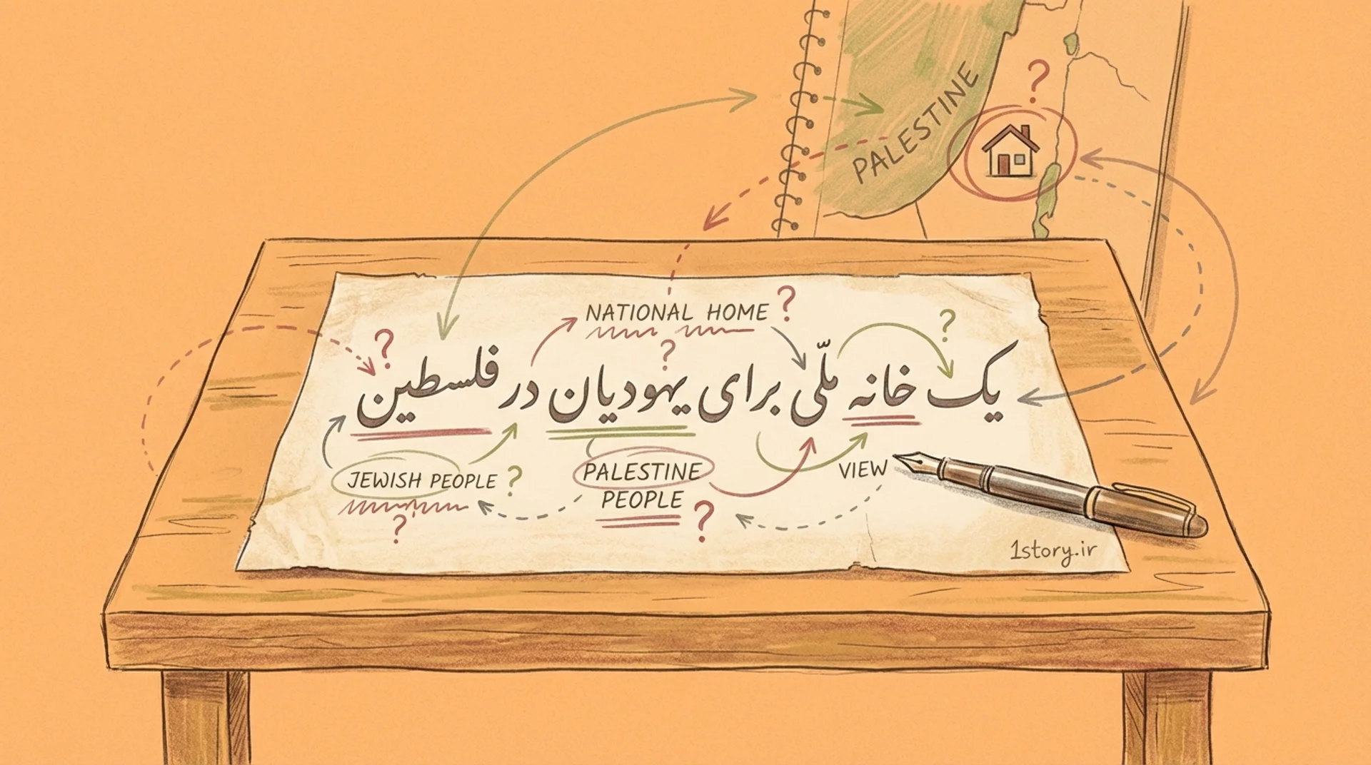 عکس متن بیانیه بالفور