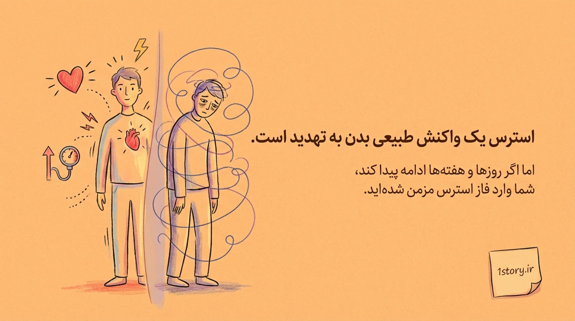 عکس استرس چیست ؟