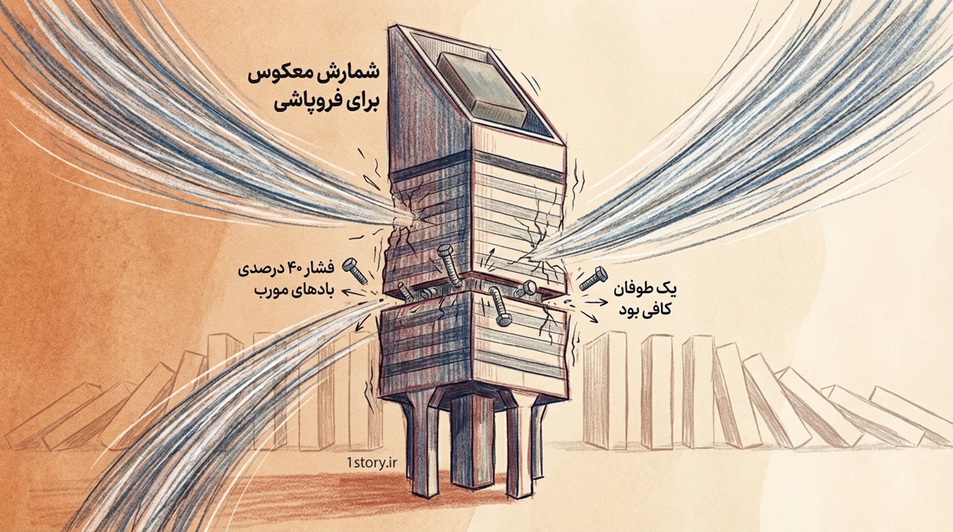 عکس بحران برج سیتی کورپ