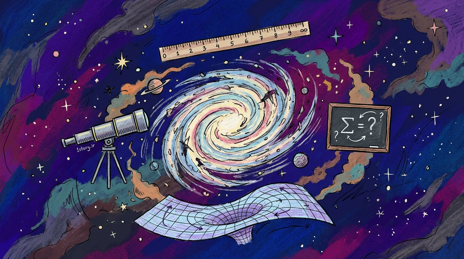 عکس بحران کیهان شناسی