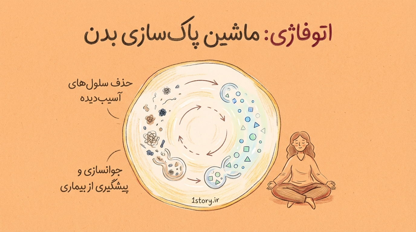 عکس پدیده اتوفاژی (Autophagy)
