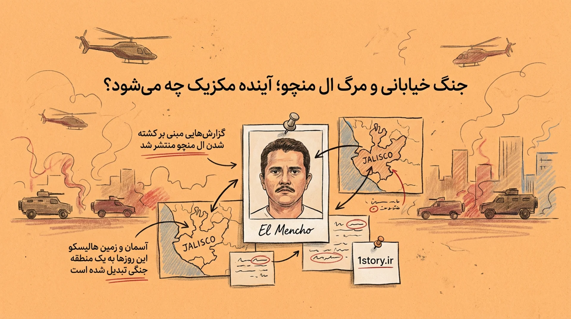 عکس مرگ ال منچو