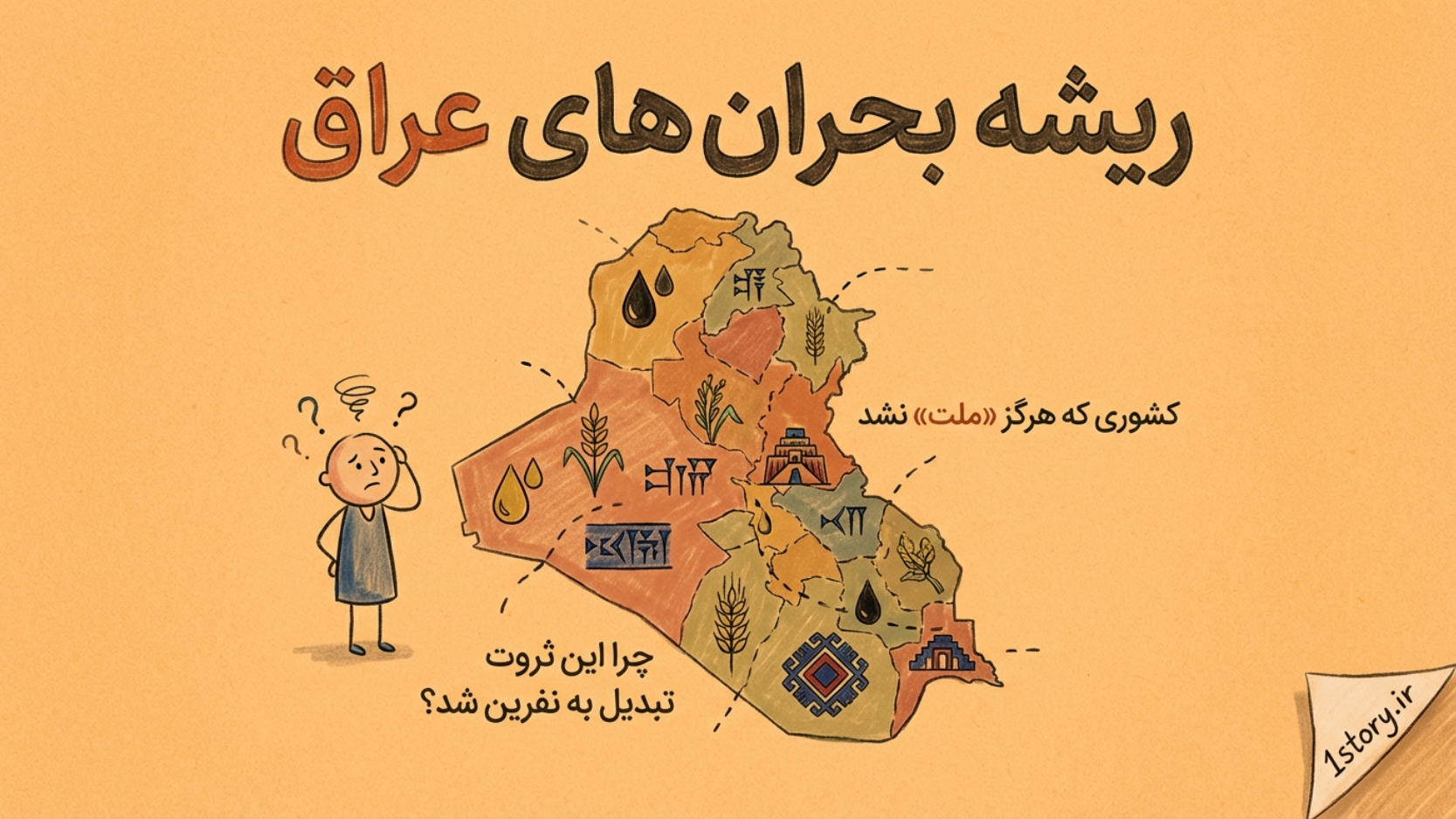 عکس ریشه بحران‌های عراق؛ کشوری که هرگز «ملت» نشد