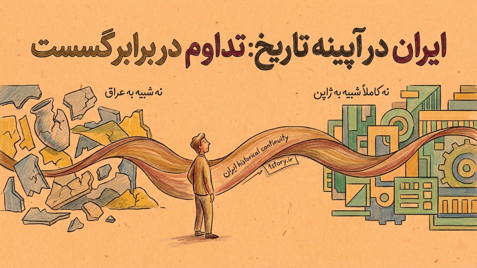 عکس ایران در آیینه تاریخ؛ تداوم در برابر گسست