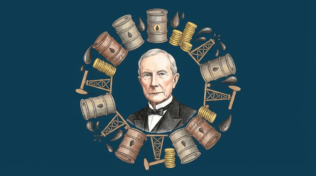 عکس جان دی راکفلر: رازهای ثروتمندترین مرد تاریخ