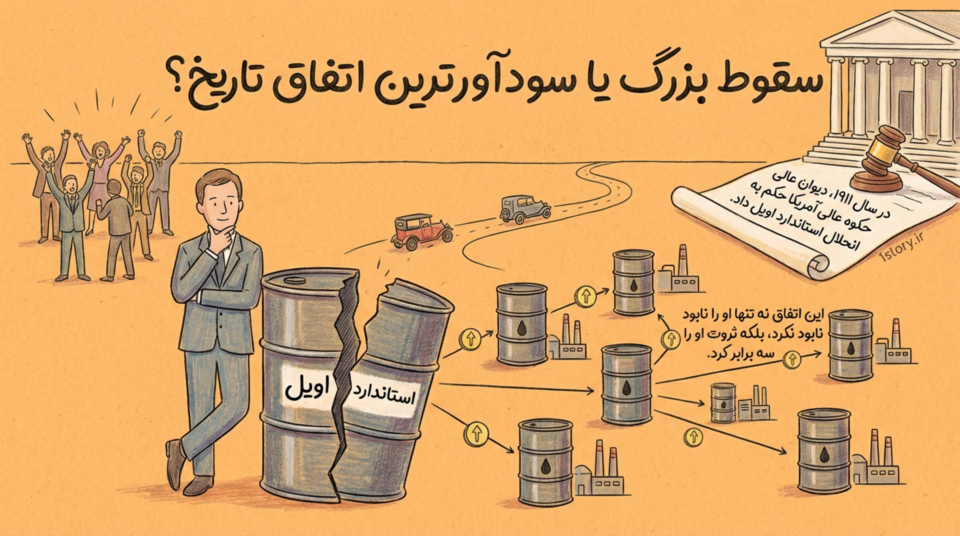 عکس سقوط بزرگ یا سودآورترین اتفاق تاریخ؟