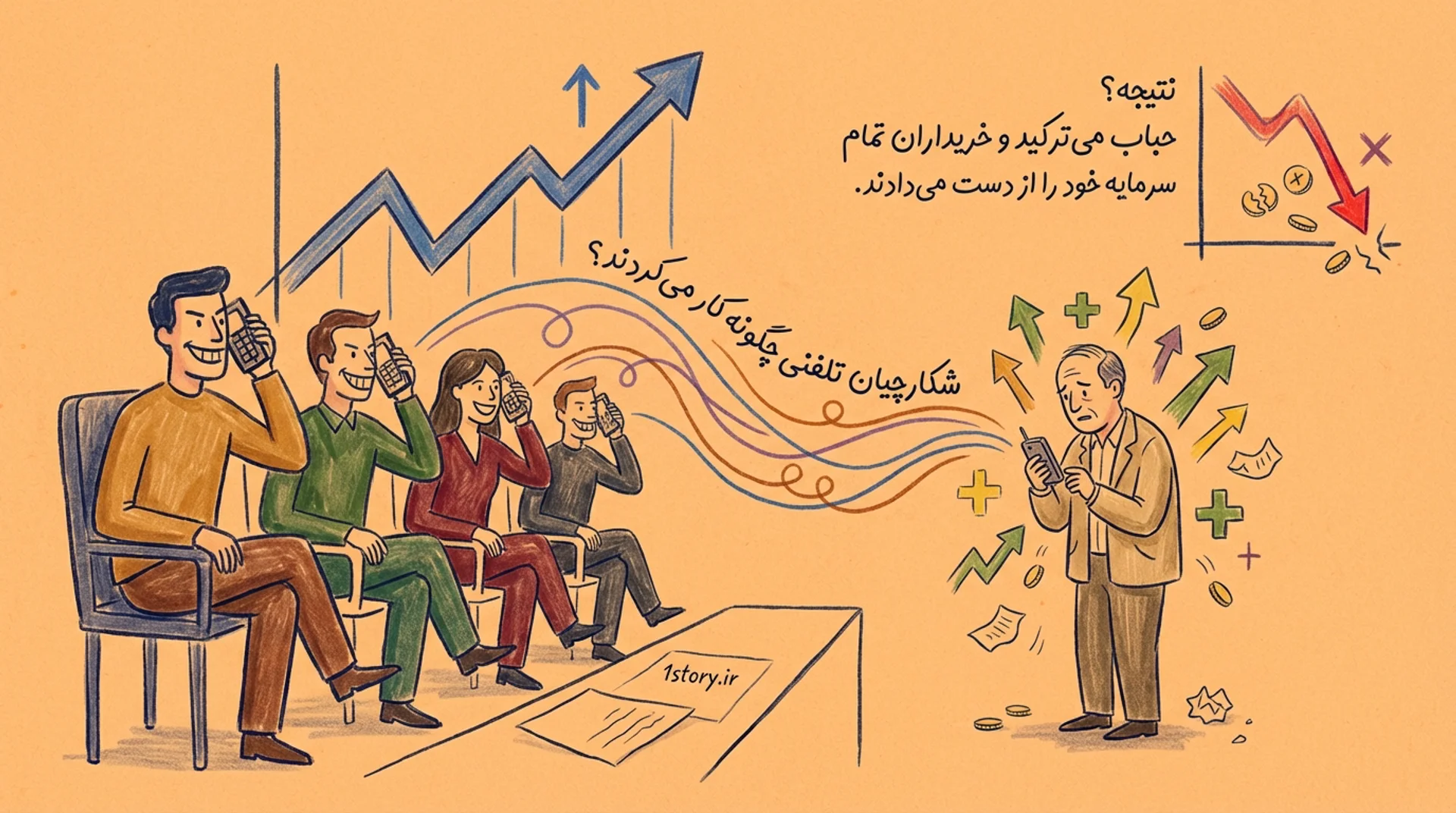 عکس شکارچیان تلفنی