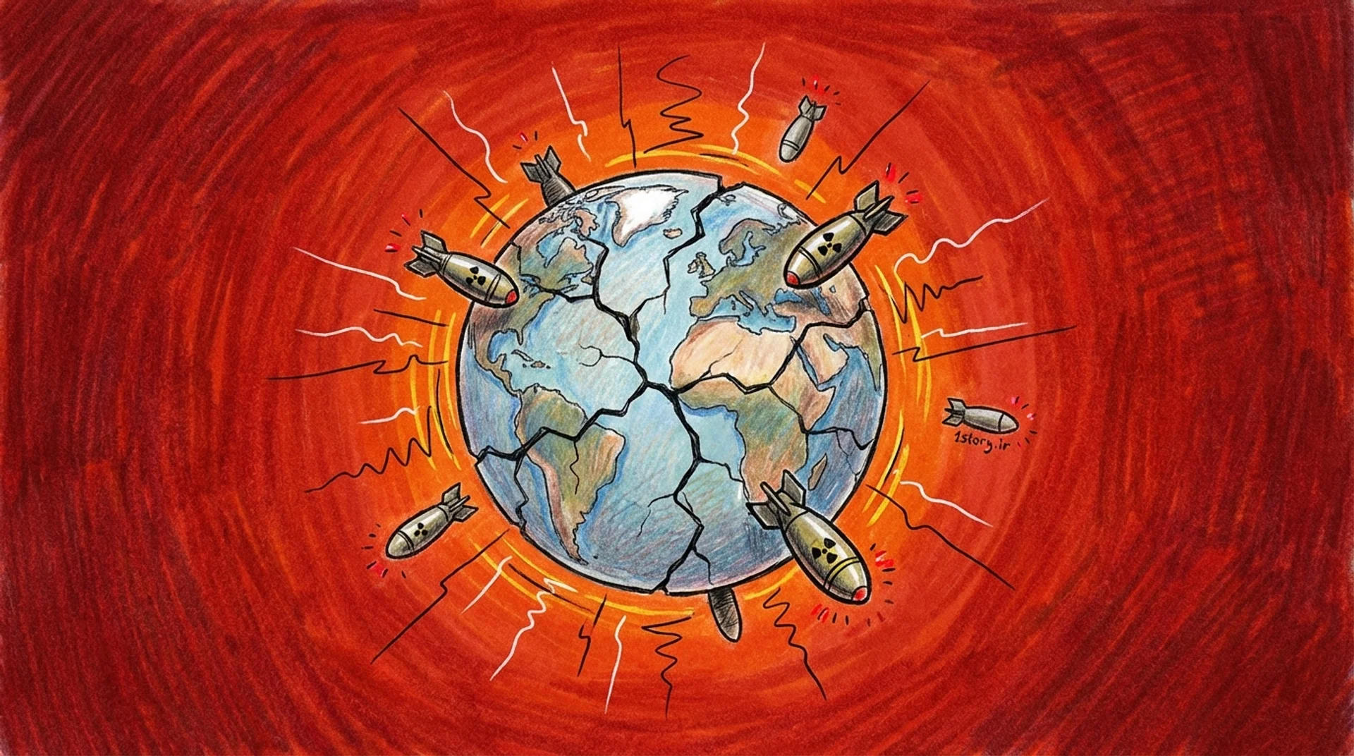 عکس ۵۰ بمب هسته‌ای گمشده