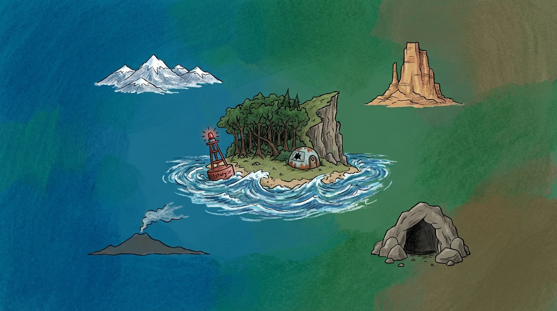 عکس ۶ تا از دورافتاده ترین مکان های جهان که نمی‌توانید بروید!