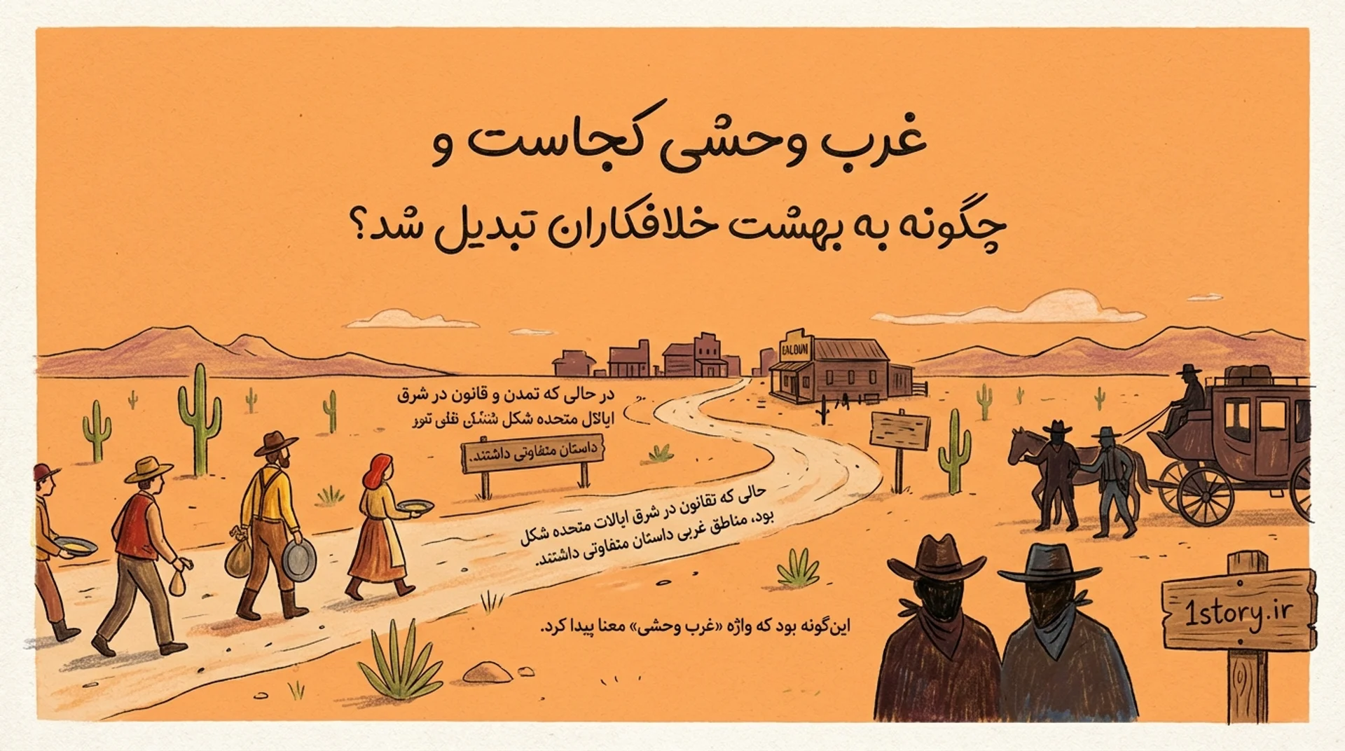 عکس غرب وحشی کجاست