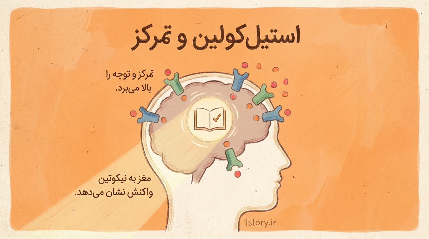 عکس استیل‌کولین