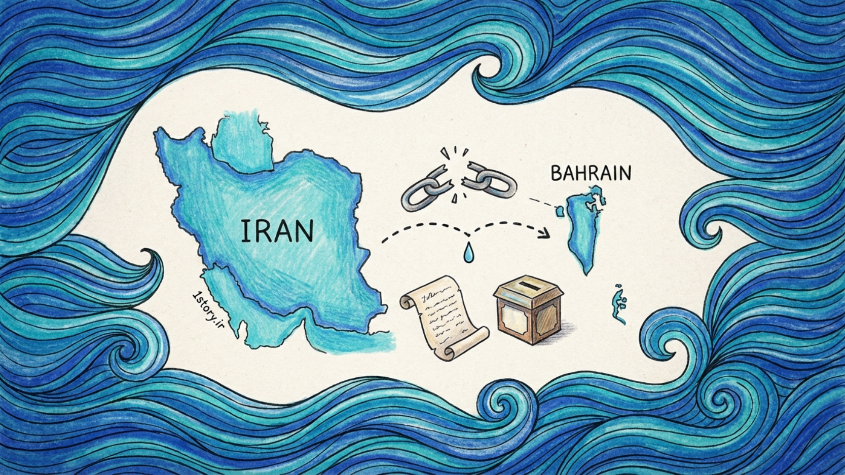 عکس رازهای جدا شدن بحرین از ایران؛ استان چهاردهم چه شد؟