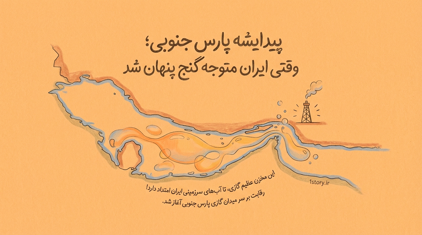 عکس پیدایشه پارس جنوبی