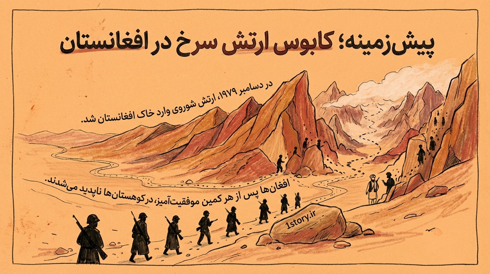 عکس پیش‌زمینه؛ کابوس ارتش سرخ در افغانستان