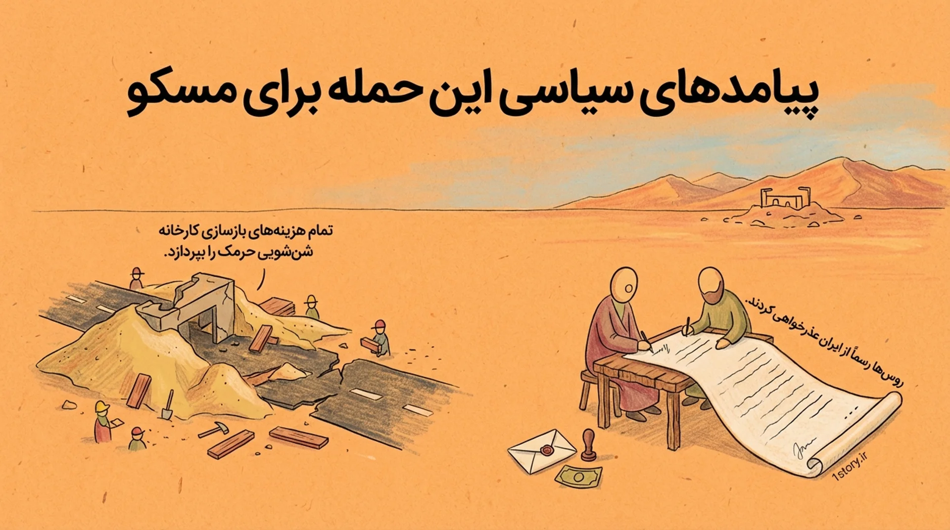 عکس پیامدهای سیاسی این حمله برای مسکو