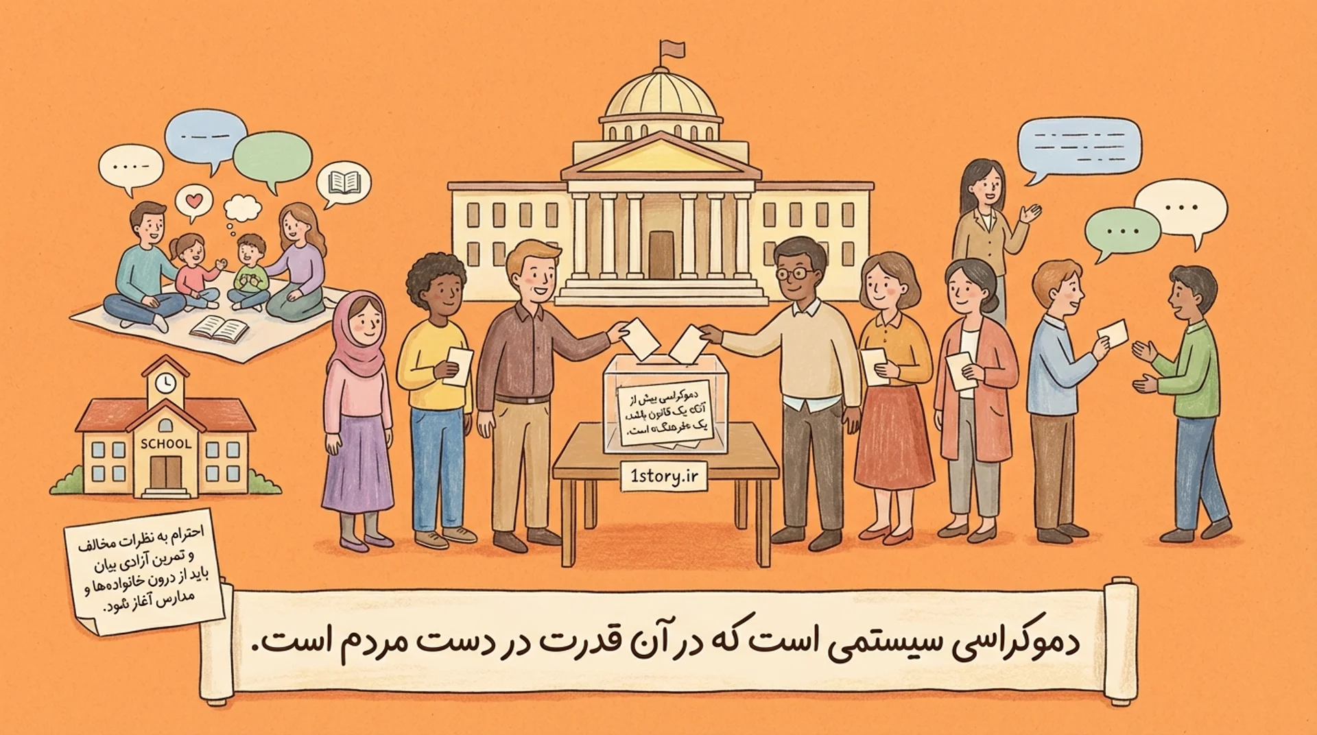 عکس دموکراسی (Democracy)