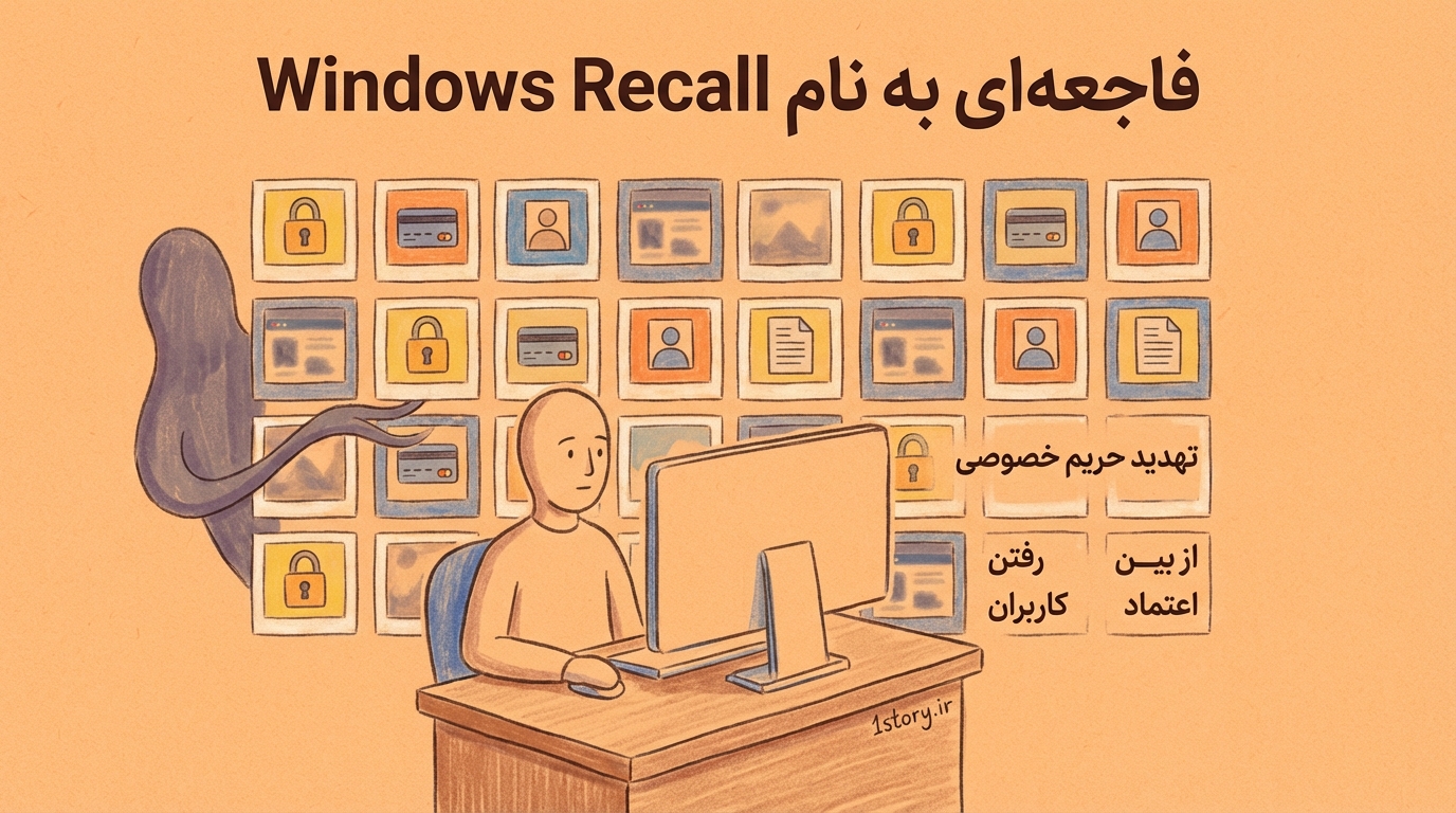 عکس Windows Recall