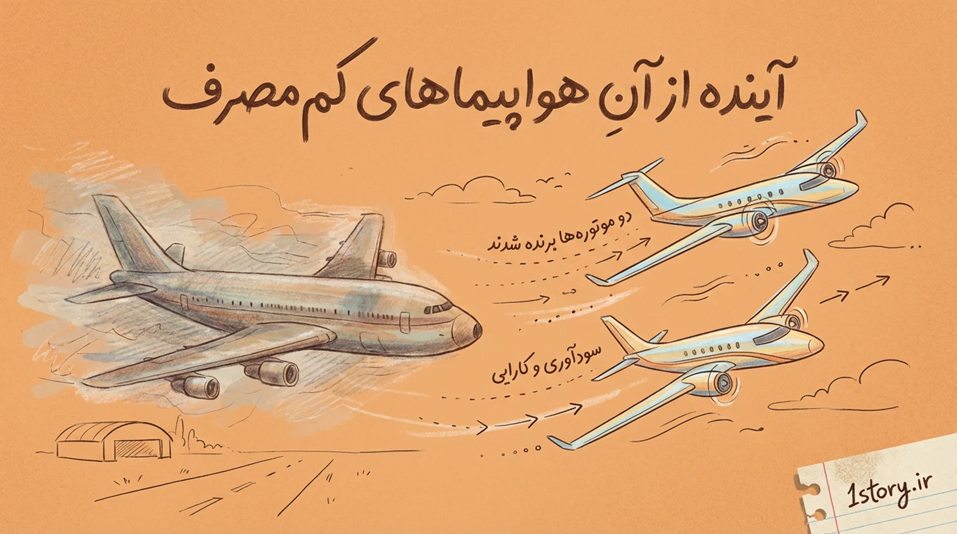 عکس آینده از آنِ چه هواپیماهایی است؟