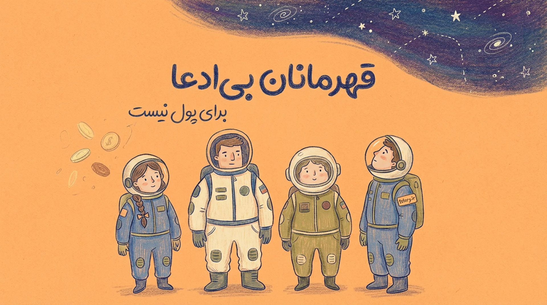 عکس قهرمانان بی‌ادعا؛ فضانوردانی که برای پول کار نمی‌کنند