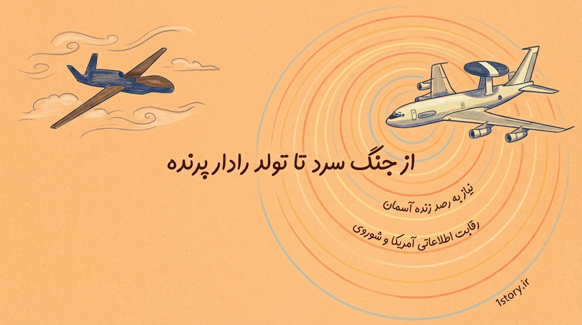 عکس از جنگ سرد تا تولد گران‌ترین رادار پرنده