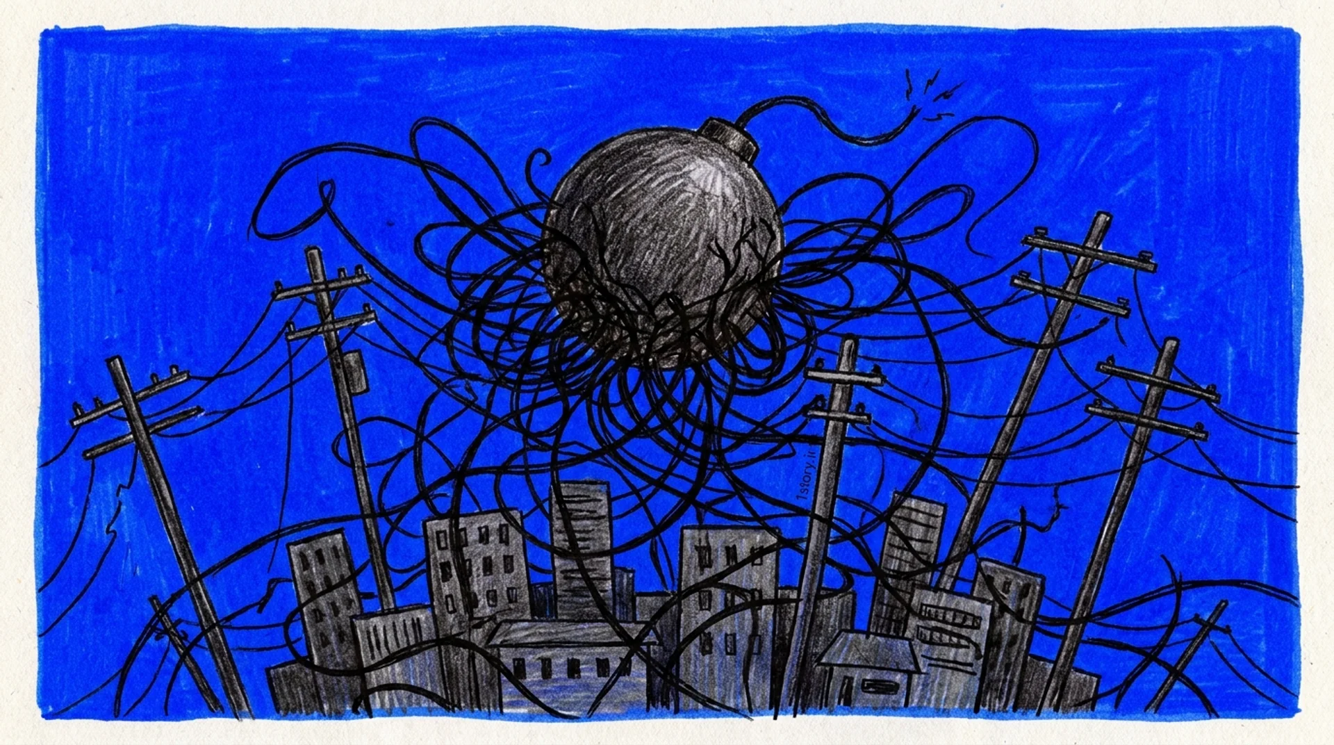 عکس بمب گرافیتی چیست؟ سلاحی که کشورها را فلج می‌کند